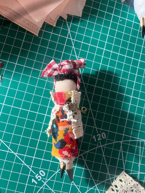 Holdind Doll (inspired by the worry Dolls)