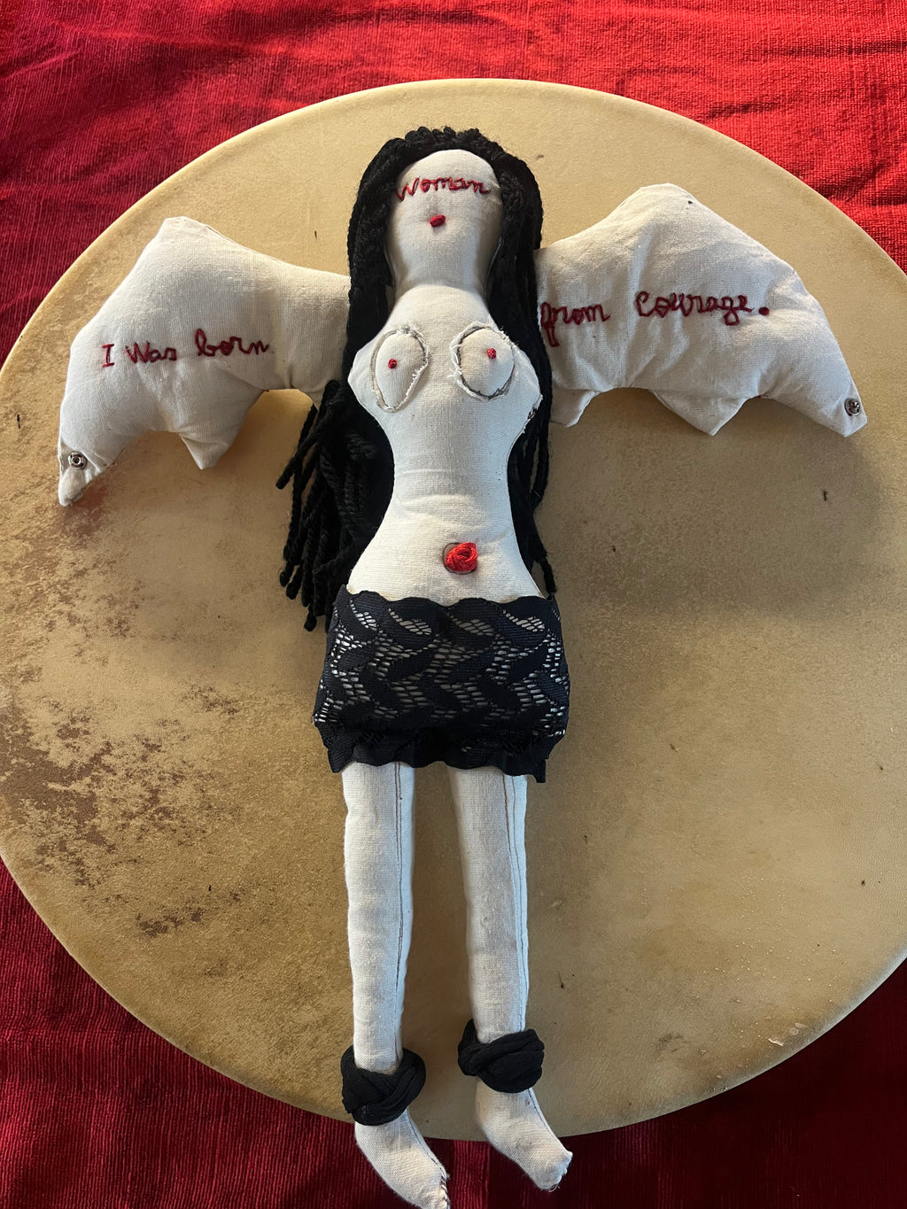 Manifesto Doll - Handmade Spirit Doll